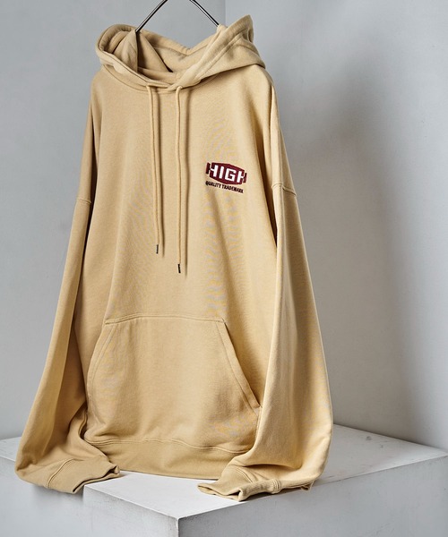 POWER TO THE PEOPLE(パワートゥーザピープル)の「【POWER TO THE PEOPLE/パワートゥザピープル】 スナックエンブロイダリー バック刺繍パーカー/ユニセックス(パーカー・メンズ・チャコールグレー/イエロー/ブルー/その他9・MEDIUM/LARGE/X-LARGE)」の9枚目の写真