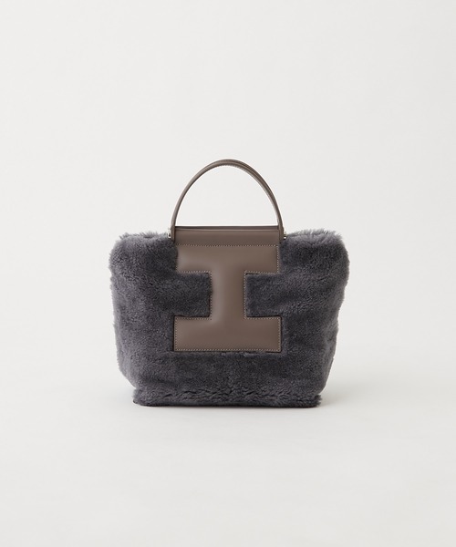 IACUCCI（イアクッチ）の「【IACUCCI】ムートンミニトートバッグ/SORBETTO MONTONE（ハンドバッグ・レディース・サンドベージュ/グレー・FREE）」の19枚目の写真