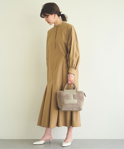 IACUCCI（イアクッチ）の「【IACUCCI】ムートンミニトートバッグ/SORBETTO MONTONE（ハンドバッグ・レディース・サンドベージュ/グレー・FREE）」の8枚目の写真