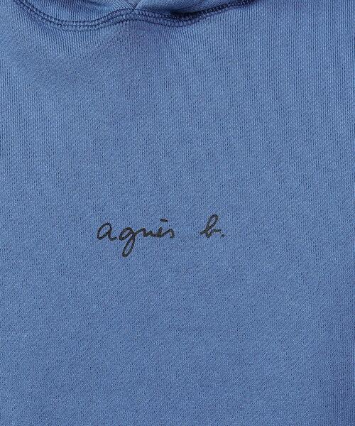 agnes b.（アニエスベー）の「WEB限定 S179 SWEAT PORTO ロゴフーディ（パーカー・メンズ・ブルー系その他・3/2/1/0）」の5枚目の写真