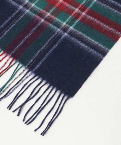 URBAN RESEARCH Sonny Label（アーバンリサーチサニーレーベル）の「大判ウールチェックストール（マフラー・レディース・ブラウン/ライトグレー/ネイビー/チャコールグレー・ONE）」の17枚目の写真