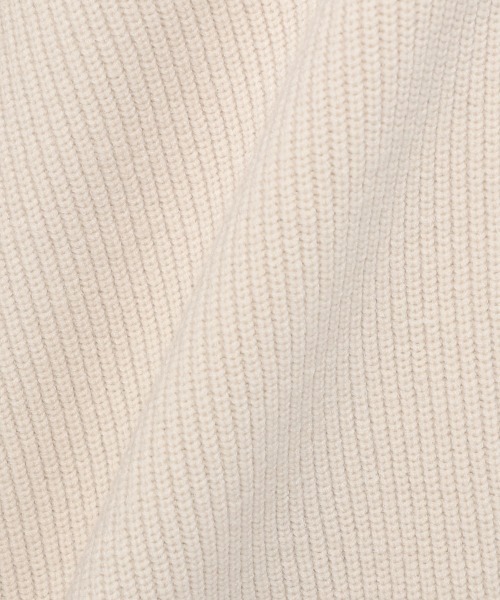yuw(ユウ)の「HALF ZIP PULLOVER 217877(ニット/セーター・レディース・ブラック・FREE)」の14枚目の写真