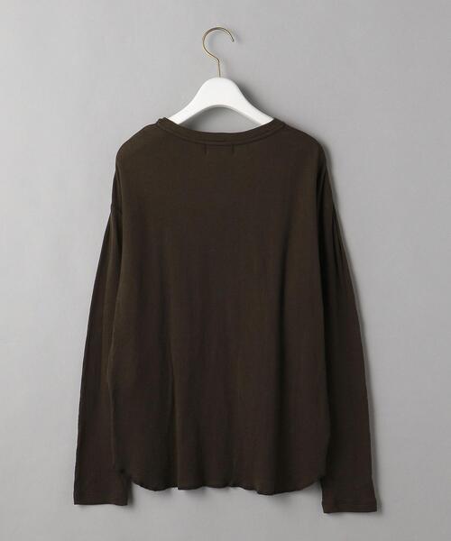 BEAUTY&YOUTH UNITED ARROWS(ビューティーアンドユースユナイテッドアローズ)の「BY コットンガーゼ クルーネックカットソー プルオーバー -ウォッシャブル-(Tシャツ/カットソー・レディース・ホワイト/ブラック/ダークブラウン・FREE)」の21枚目の写真