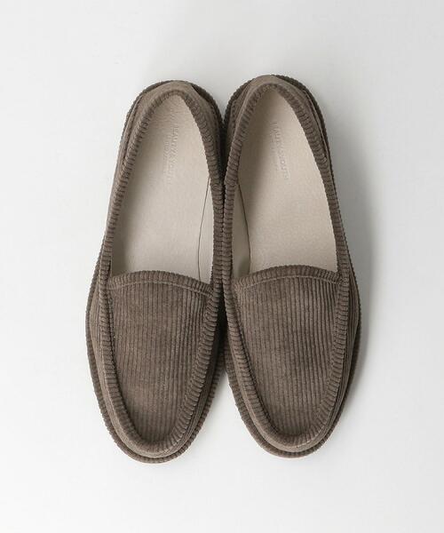 BEAUTY&YOUTH UNITED ARROWS（ビューティーアンドユースユナイテッドアローズ）の「BY コーデュロイ ワンマイル スリップオン（スリッポン・メンズ・ブラック/ダークグリーン/ダークグレー・S/M）」の2枚目の写真