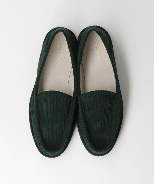 BEAUTY&YOUTH UNITED ARROWS（ビューティーアンドユースユナイテッドアローズ）の「BY コーデュロイ ワンマイル スリップオン（スリッポン・メンズ・ブラック/ダークグリーン/ダークグレー・S/M）」の3枚目の写真