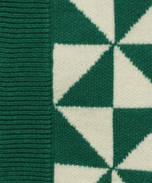 PAGEBOY(ページボーイ)の「ジオメトリックニットビスチェ(ニット/セーター・レディース・グリーン/ブラック・FREE)」の19枚目の写真