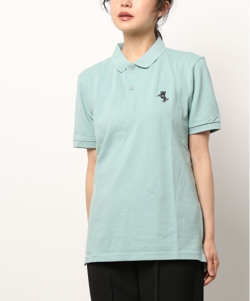 GIORDANO（ジョルダーノ）の「[GIORDANO] ナポレオン刺繍ポロシャツ ユニセックス（ポロシャツ・レディース・ブラック/ベージュ/ブルー/グリーン/杢グレー/ブルー系その他・MEDIUM/LARGE/X-LARGE/SMALL）」の6枚目の写真