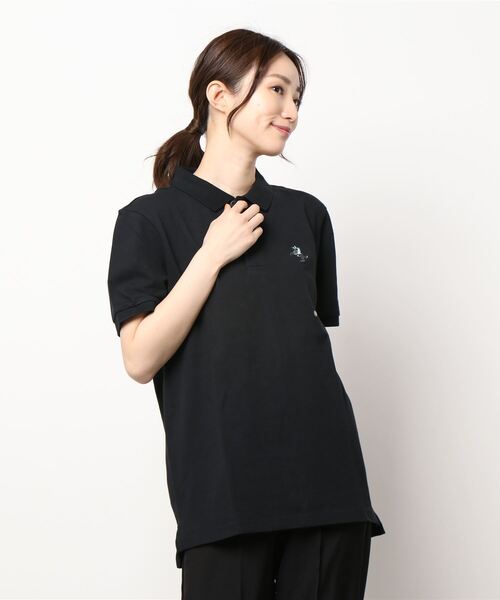 GIORDANO（ジョルダーノ）の「[GIORDANO] ナポレオン刺繍ポロシャツ ユニセックス（ポロシャツ・レディース・ブラック/ベージュ/ブルー/グリーン/杢グレー/ブルー系その他・MEDIUM/LARGE/X-LARGE/SMALL）」の20枚目の写真