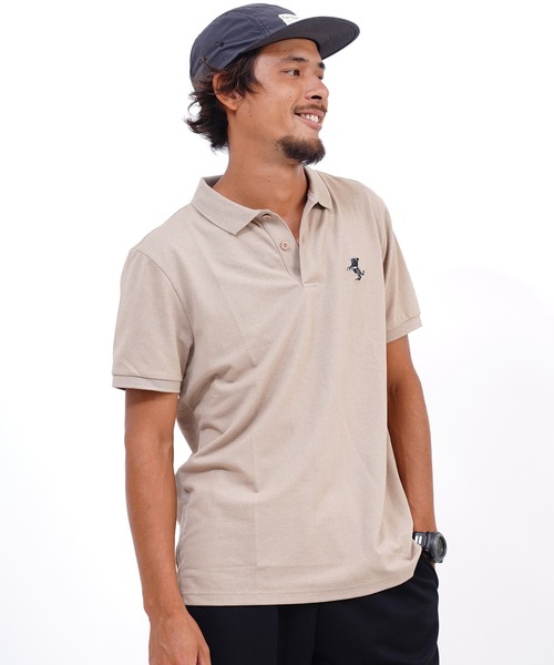 GIORDANO（ジョルダーノ）の「[GIORDANO] ナポレオン刺繍ポロシャツ ユニセックス（ポロシャツ・レディース・ブラック/ベージュ/ブルー/グリーン/杢グレー/ブルー系その他・MEDIUM/LARGE/X-LARGE/SMALL）」の15枚目の写真