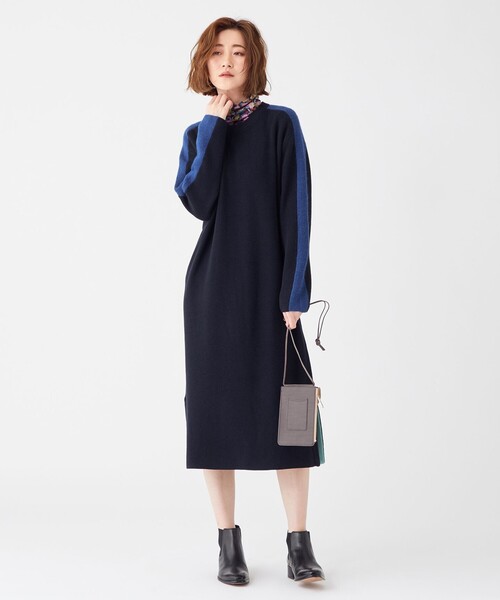 認定ディーラー 洗える モヘアパネルニット ワンピース ワンピース Ps Paul Smith ピーエスポールスミス のファッション メーカー直送便 Arenatheatre Net