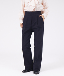 qualite | コットン2重織ストレートパンツ(チノパンツ)