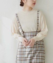 便利なシンプルプチハイニット