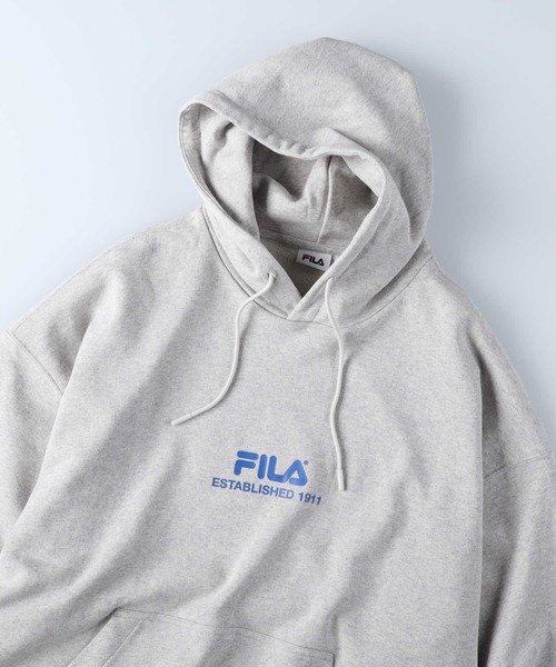 FILA(フィラ)の「【FILA】スウェットパーカー(パーカー・レディース・ネイビー/ブラウン/グレー/ブラック・ONE SIZE)」の14枚目の写真