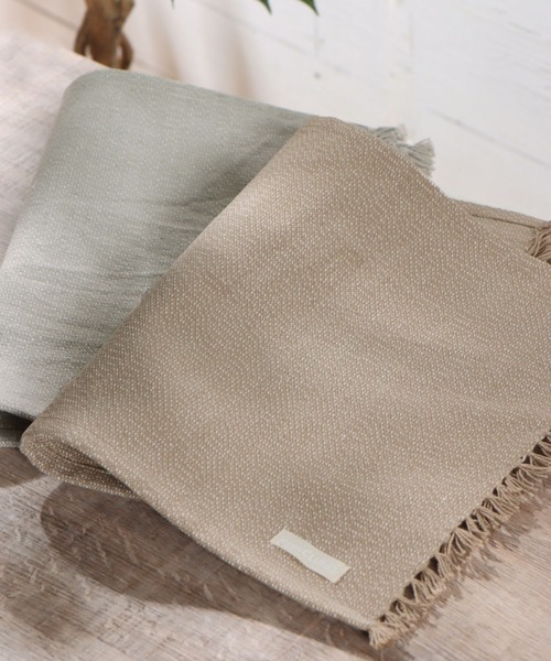 studio CLIP（スタディオクリップ）の「シャンブレー織りランチョンマット（ランチョンマット/テーブルウェア・レディース・ライトブルー/レッド/イエロー/グリーン/グレー/ベージュ/パープル・FREE）」の3枚目の写真