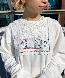 CIAOPANIC | レース×リボン付け襟(付け襟)