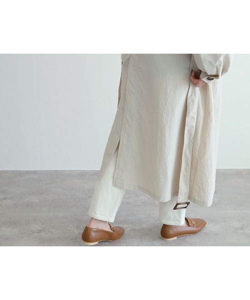 reca（レカ）の「スタンドカラーボリュームスリーブトレンチコート（トレンチコート・レディース・サンドベージュ/ベージュ・L/M）」の17枚目の写真