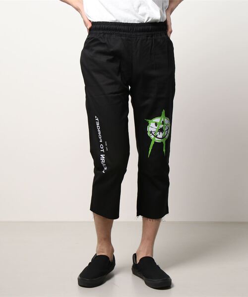 Learntoforget ラーントゥーフォゲット Smiley Anarchy Anarchy パンツ L H P エルエイチピー のファッション L H P エルエイチピー のその他パンツ Learntoforget ラーントゥーフォゲット Smiley Chinos その他パンツ ブランド を選択する