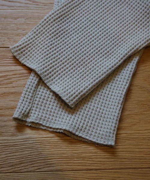 TRUNC（トランクエイティーエイト）の「Child Waffle Setup（セットアップ・キッズ・ブラック/ブラウン/アイボリー・FREE）」の19枚目の写真