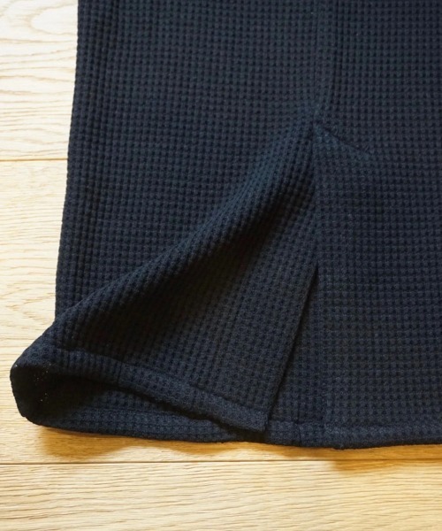 TRUNC（トランクエイティーエイト）の「Child Waffle Setup（セットアップ・キッズ・ブラック/ブラウン/アイボリー・FREE）」の4枚目の写真