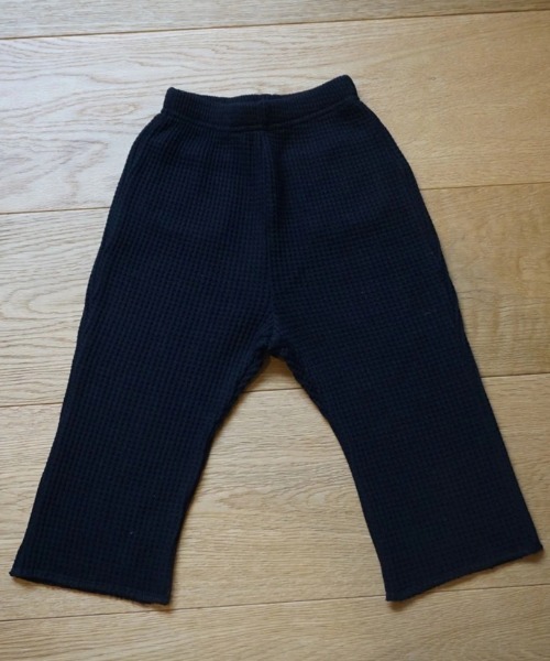 TRUNC（トランクエイティーエイト）の「Child Waffle Setup（セットアップ・キッズ・ブラック/ブラウン/アイボリー・FREE）」の20枚目の写真