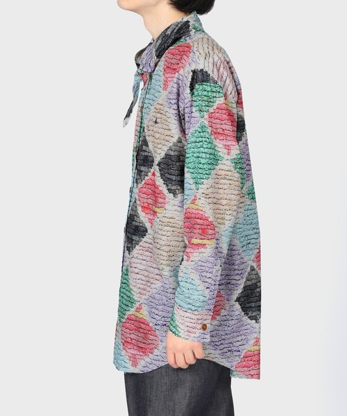 オーラリー・シャツ(ハイク、マーガレットハウエル、ウィムガゼット、サクラ 00's PORT AUTHORITY S/S オープンカラーシャツ