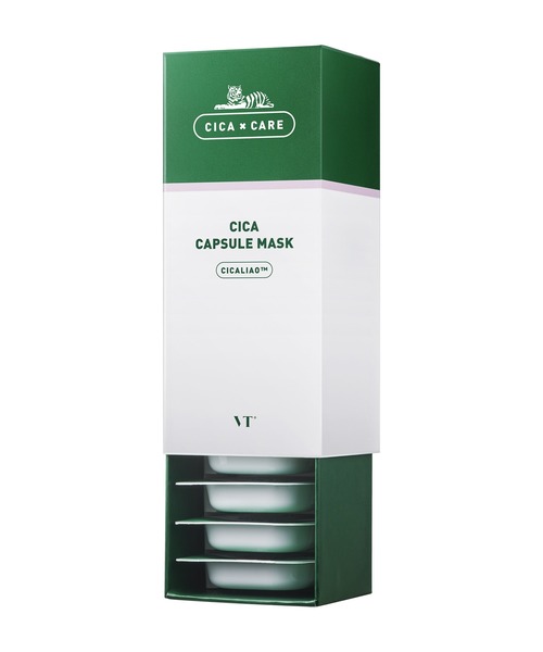 VT（ブイティー）の「VT CICAカプセルマスク (10個入り)（パック/フェイスマスク・レディース・その他・FREE）」の5枚目の写真