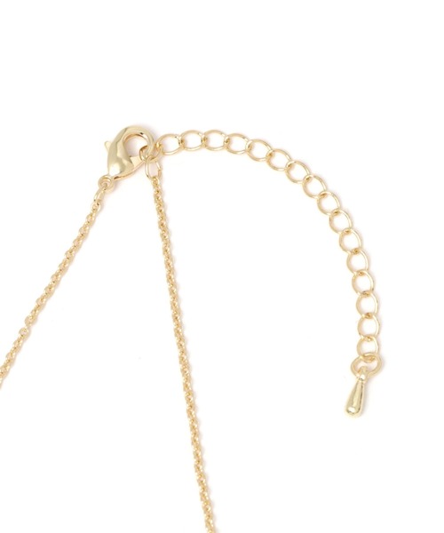 Heather（ヘザー）の「ストーンモチーフネックレス　273674（ネックレス・レディース・ブラック/アイボリー・ONE SIZE）」の6枚目の写真