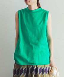 FIL DE FER | ヴィンテージコットン　モックネックロングタンク(Tシャツ/カットソー)