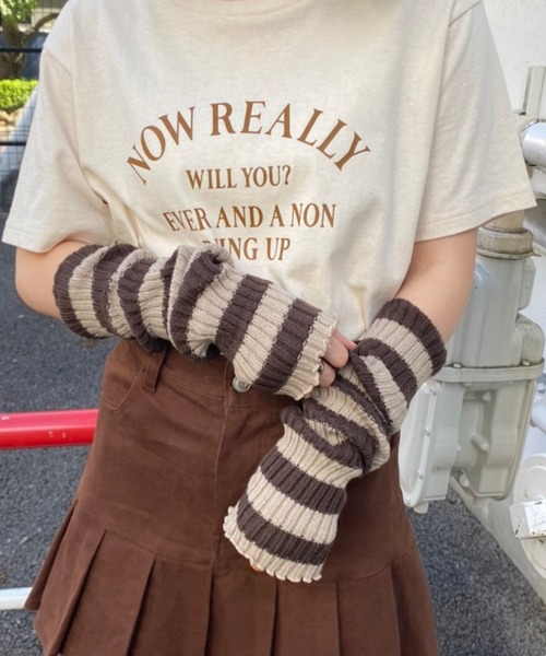 WEGO（ウィゴー）の「WEGO/【2WAY】アームカバー/レッグカバー（アームカバー・レディース・ホワイト/ブラック/その他1/その他2/その他3・FREE）」の5枚目の写真