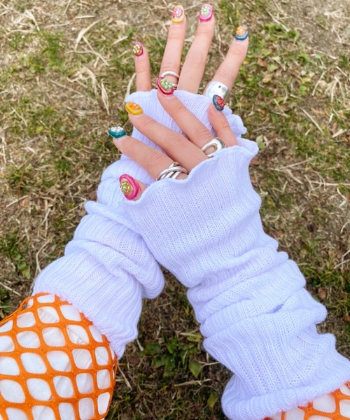 WEGO（ウィゴー）の「WEGO/【2WAY】アームカバー/レッグカバー（アームカバー・レディース・ホワイト/ブラック/その他1/その他2/その他3・FREE）」の15枚目の写真