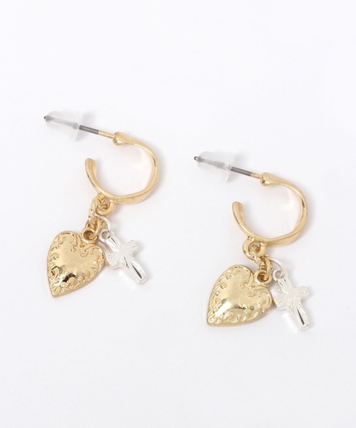 メタルチャームピアス ピアス 両耳用 Niko And ニコアンド のファッション通販 Zozotown