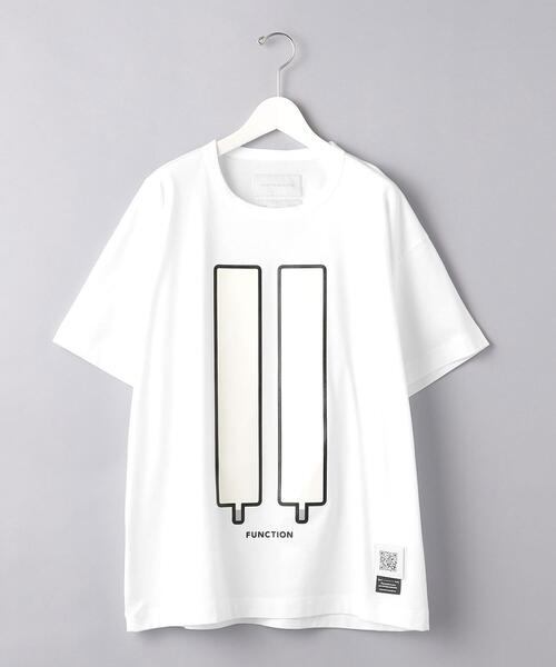UNITED ARROWS(ユナイテッドアローズ)の「<FUMITO GANRYU (フミト ガンリュウ) > プリント Tシャツ(その他・メンズ・ホワイト・2/1/3)」の1枚目の写真