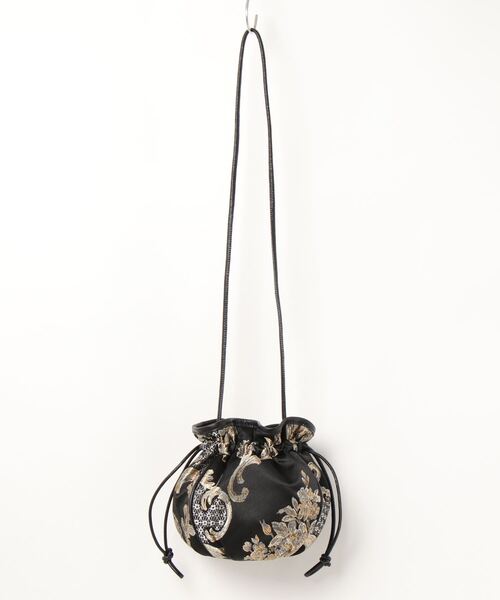 intoxic.（イントキシック）の「DAMASK JACQUARD EGG YOLK エッグヨーク（ショルダーバッグ・レディース・ブラック/オレンジ/ブルー・FREE）」の19枚目の写真