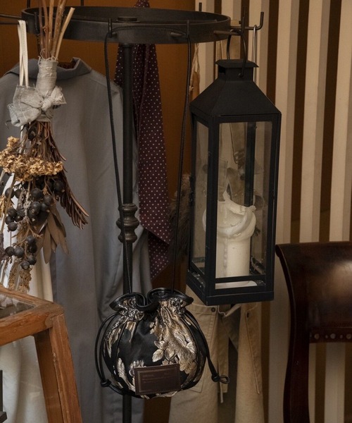 intoxic.（イントキシック）の「DAMASK JACQUARD EGG YOLK エッグヨーク（ショルダーバッグ・レディース・ブラック/オレンジ/ブルー・FREE）」の20枚目の写真