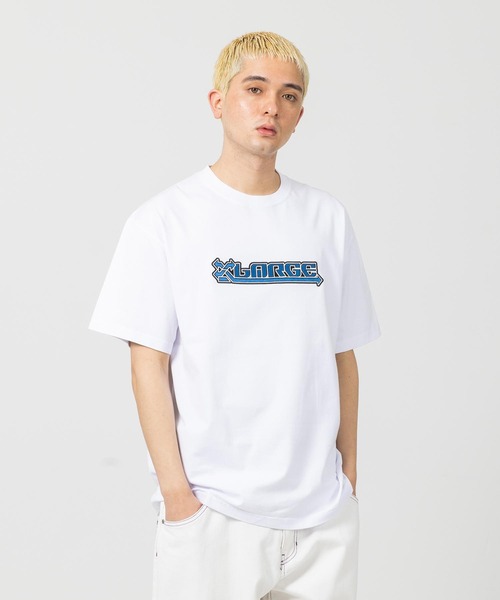 XLARGE（エクストララージ）の「ARROW LETTERING S/S TEE（Tシャツ/カットソー・メンズ・グリーン/ブラック/ホワイト・S/L/XL/M）」の2枚目の写真
