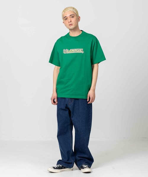 XLARGE（エクストララージ）の「ARROW LETTERING S/S TEE（Tシャツ/カットソー・メンズ・グリーン/ブラック/ホワイト・S/L/XL/M）」の11枚目の写真