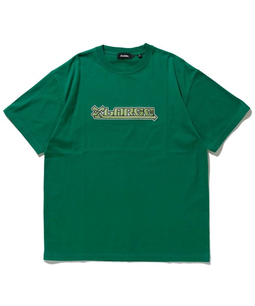XLARGE（エクストララージ）の「ARROW LETTERING S/S TEE（Tシャツ/カットソー・メンズ・グリーン/ブラック/ホワイト・S/L/XL/M）」の14枚目の写真