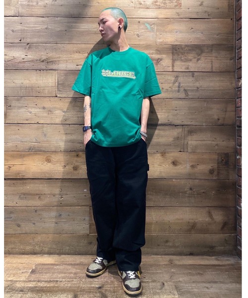 XLARGE（エクストララージ）の「ARROW LETTERING S/S TEE（Tシャツ/カットソー・メンズ・グリーン/ブラック/ホワイト・S/L/XL/M）」の17枚目の写真