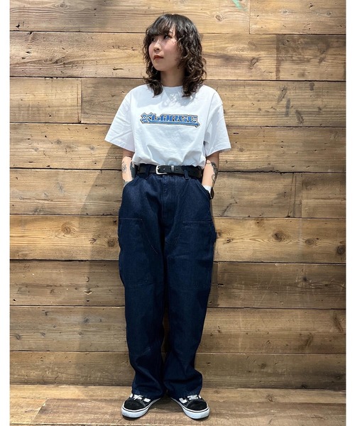 XLARGE（エクストララージ）の「ARROW LETTERING S/S TEE（Tシャツ/カットソー・メンズ・グリーン/ブラック/ホワイト・S/L/XL/M）」の18枚目の写真