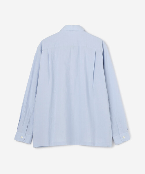 DANTON（ダントン）の「DANTON | ジップアップシャツ MEN（シャツ/ブラウス・メンズ・チャコール/サックスブルー/ベージュ・42/40）」の5枚目の写真