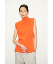 THROW by SLY | THROW PADDED H/N KNIT SLIT TOP ハイネック ニット スリット トップス(ニット/セーター)