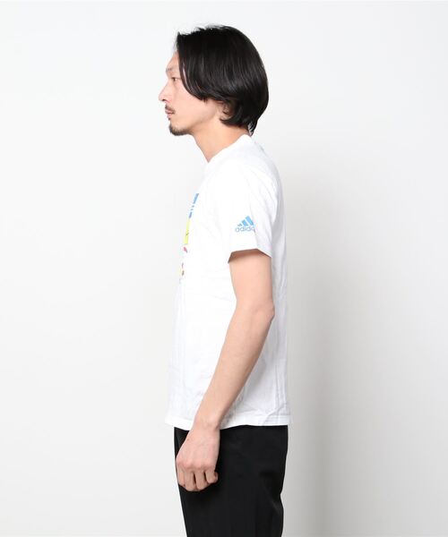 adidas（アディダス）の「東京 オープンソース 半袖Tシャツ / アディダス（ジェンダーニュートラル/メンズ/レディース）（Tシャツ/カットソー・メンズ・ホワイト/ブラック・MEDIUM/LARGE/X-LARGE/XX-LARGE/XXX-LARGE/SMALL/X-SMALL）」の12枚目の写真