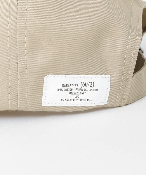 URBAN RESEARCH DOORS(アーバンリサーチドアーズ)の「Ventile Cap(キャップ・メンズ・ブラック/カーキ/ベージュ系その他・ONE)」の11枚目の写真