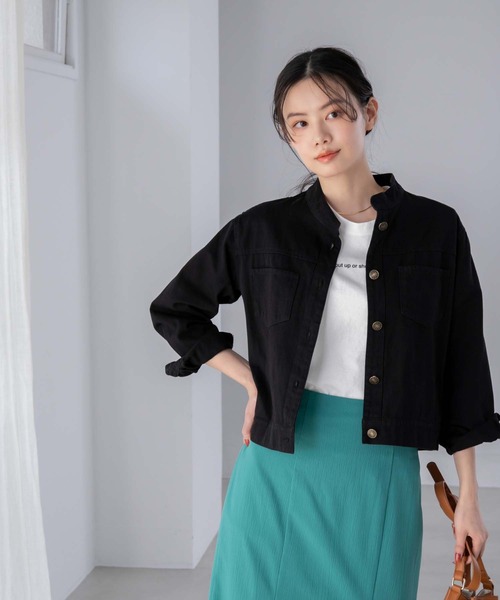 fifth（フィフス）の「フロントロゴTシャツ（Tシャツ/カットソー・レディース・ホワイト/ベージュ・M）」の5枚目の写真