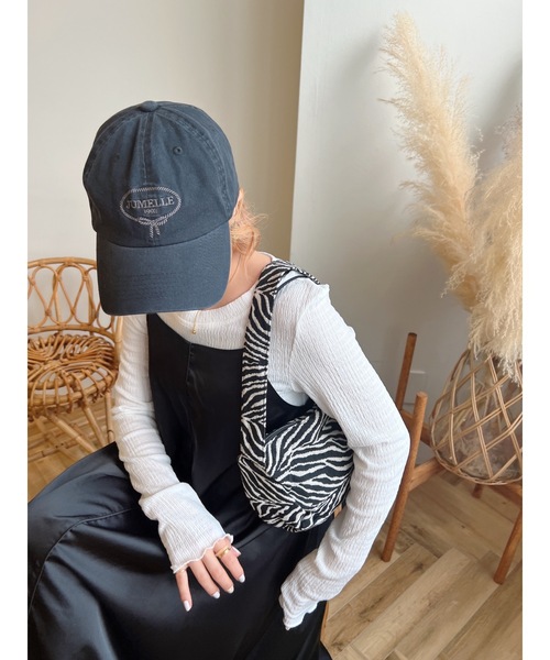 JUMELLE(ジュメロ)の「シャーリングカットソー(Tシャツ/カットソー・レディース・ホワイト/ピンク・FREE)」の9枚目の写真