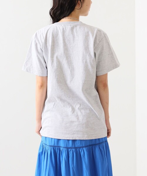 FREAK'S STORE（フリークスストア）の「Burger Chef Skipper Treat T-shirt/バーガーシェフスキッパートリートTシャツ（Tシャツ/カットソー・レディース・ホワイト/グレー・ﾌﾘ-）」の6枚目の写真