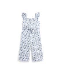 POLO RALPH LAUREN CHILDRENSWEAR（ポロ ラルフ ローレン チルドレンズウェア）の「フローラル リネンコットン ジャンプスーツ（ロンパース）」