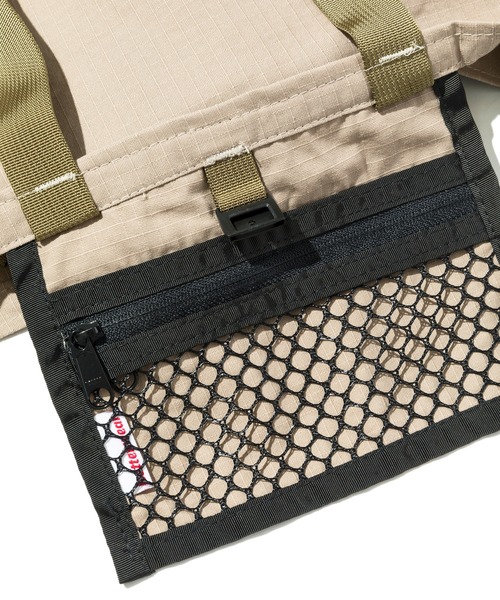 Battenwear(バテンウエア)の「【Battenwear/バテンウェア】米国製パッカブルコットントート/Packable Tote(トートバッグ・メンズ・ストーン/オリーブドラブ/ブルー系その他・ONE SIZE)」の8枚目の写真