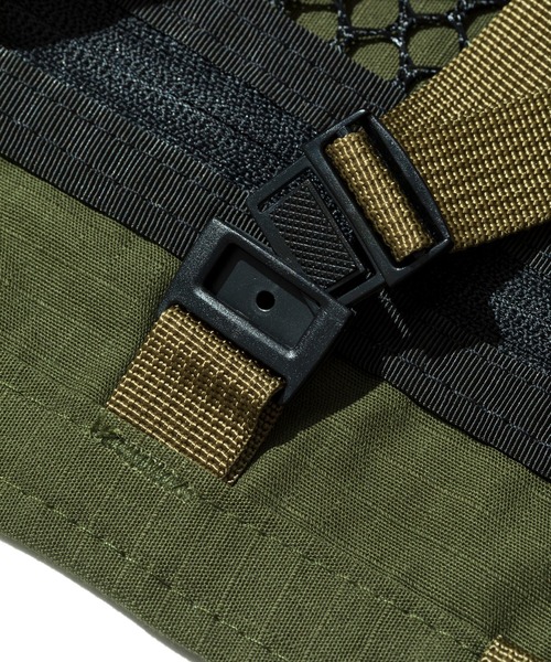 Battenwear(バテンウエア)の「【Battenwear/バテンウェア】米国製パッカブルコットントート/Packable Tote(トートバッグ・メンズ・ストーン/オリーブドラブ/ブルー系その他・ONE SIZE)」の12枚目の写真