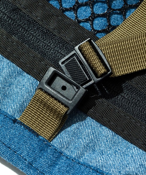 Battenwear(バテンウエア)の「【Battenwear/バテンウェア】米国製パッカブルコットントート/Packable Tote(トートバッグ・メンズ・ストーン/オリーブドラブ/ブルー系その他・ONE SIZE)」の16枚目の写真